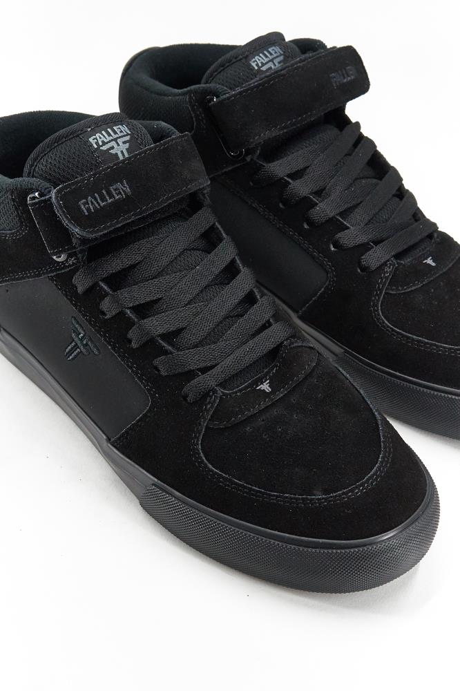 Fallen Tremont Mid Black Black | Shoes | MDCN Distribution